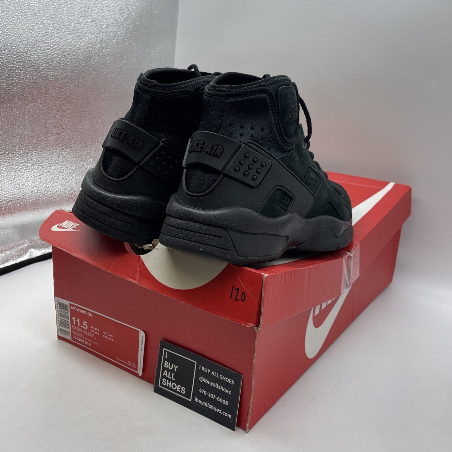 Size 11.5 - Nike Air ACG Mowabb OG Black (749492-018)