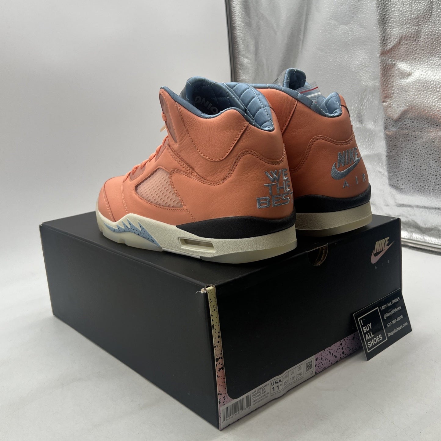 Size 11.5 - Air Jordan 5 Retro x DJ Khaled Mid We The Best - Crimson Bliss