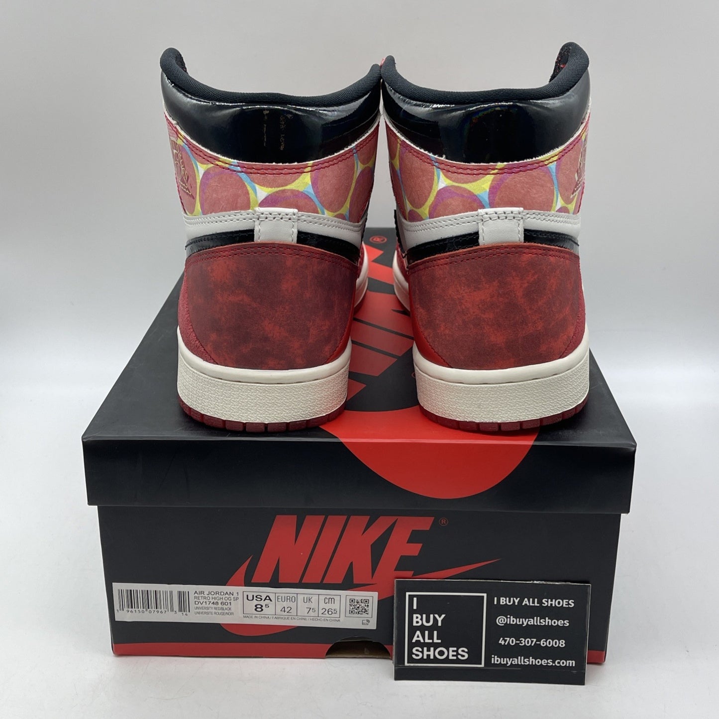 Size 8.5 - Air Jordan 1 Retro OG x Marvel High Next Chapter Suede (DV1748-601)
