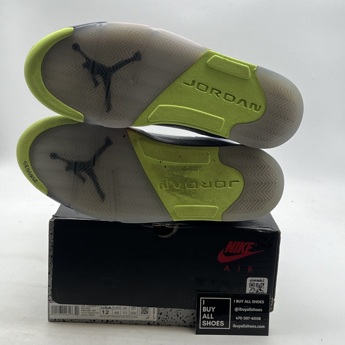 Size 12 - Air Jordan 5 Retro Alternate Bel-Air 2020 (DB3335-100)