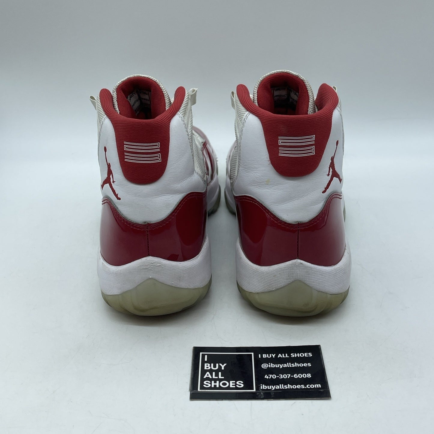 Size 10.5 - Jordan 11 Retro High Cherry White Leather (CT8012-116)