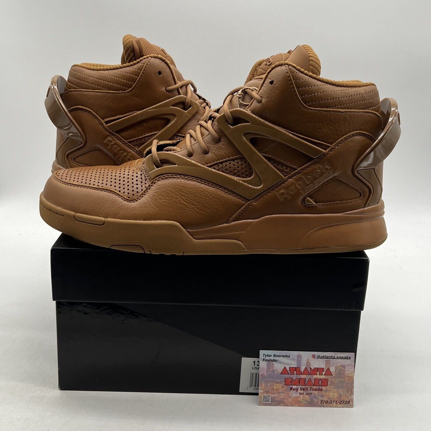 Size 13 - Reebok Juun J x Pump Omni Zone 2 Wild Brown (GW8006)