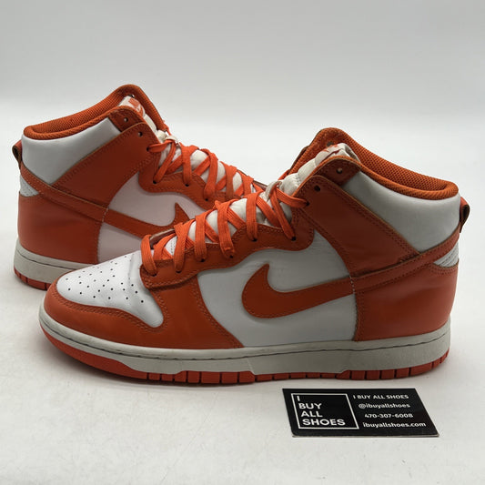 Size 9.5 - Nike Dunk SP 2021 High Syracuse (DD1399-101)