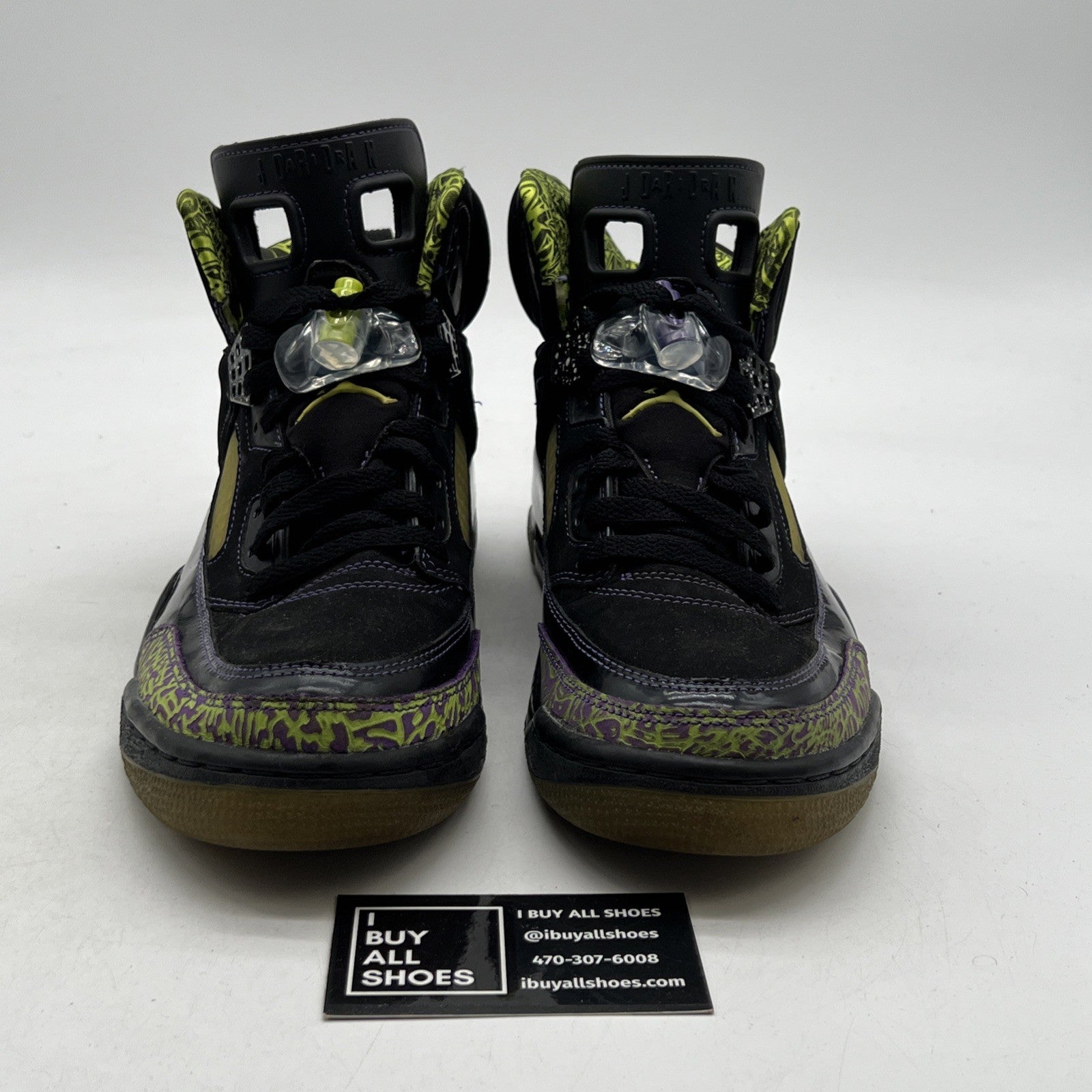 Size 9.5 - Jordan SpizIke Citron (315371-031)