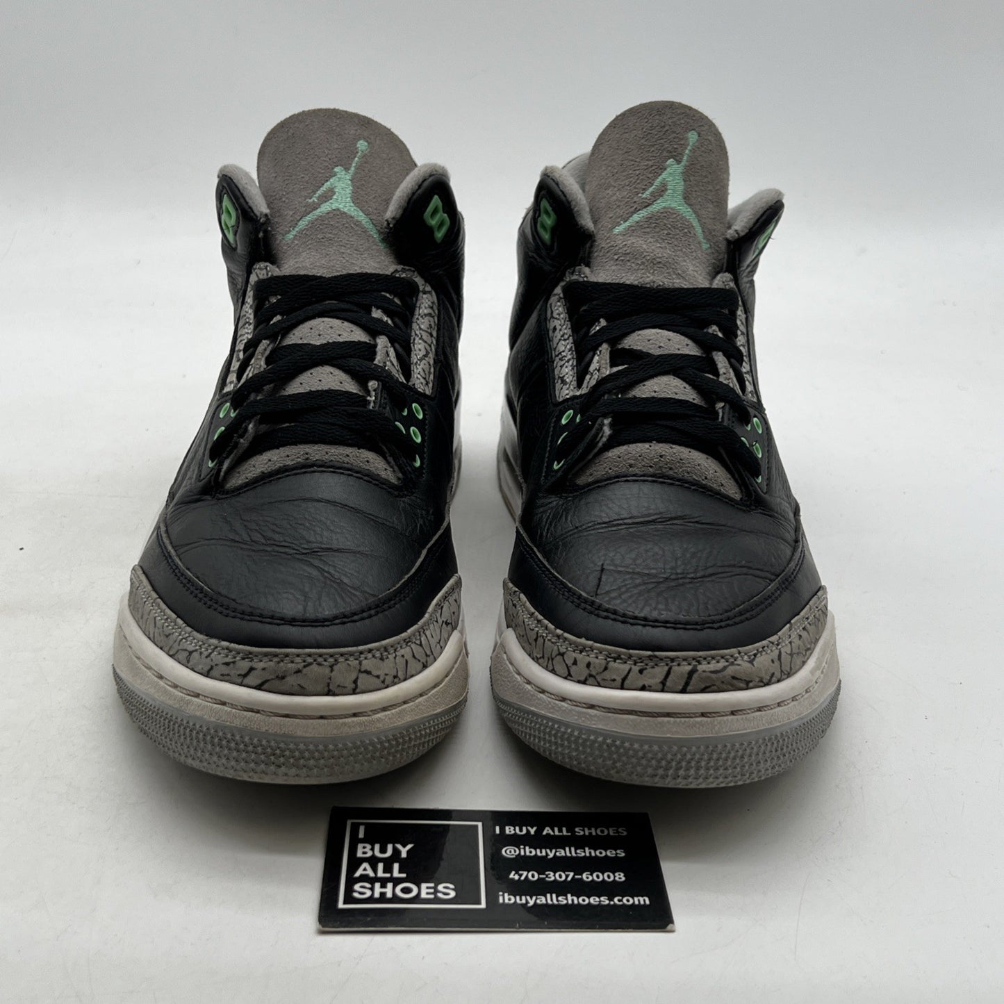 Size 12 - Air Jordan 3 Retro Green Glow (CT8532-031)