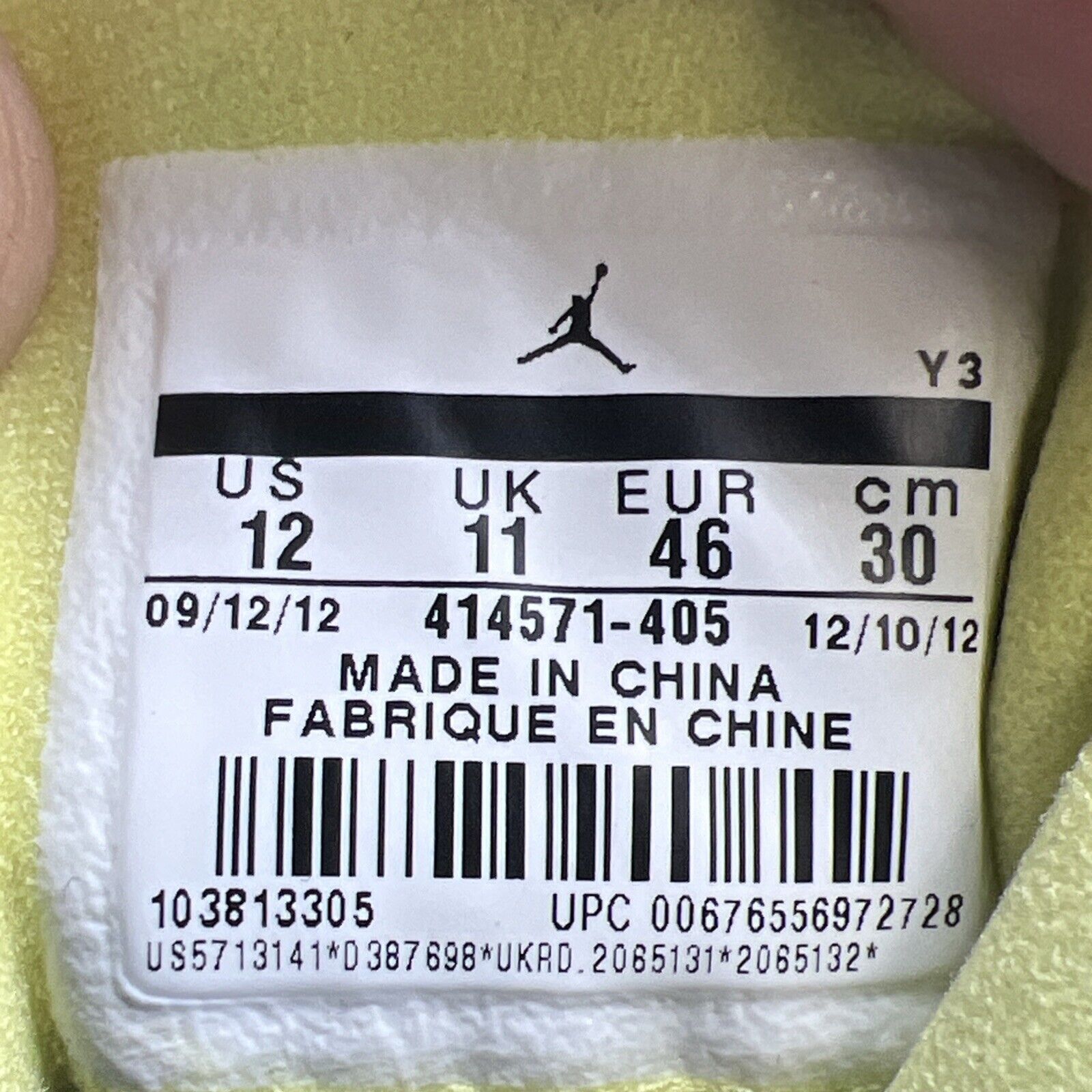 Size 12 - Air Jordan 13 Retro Squadron Blue (414571-405)
