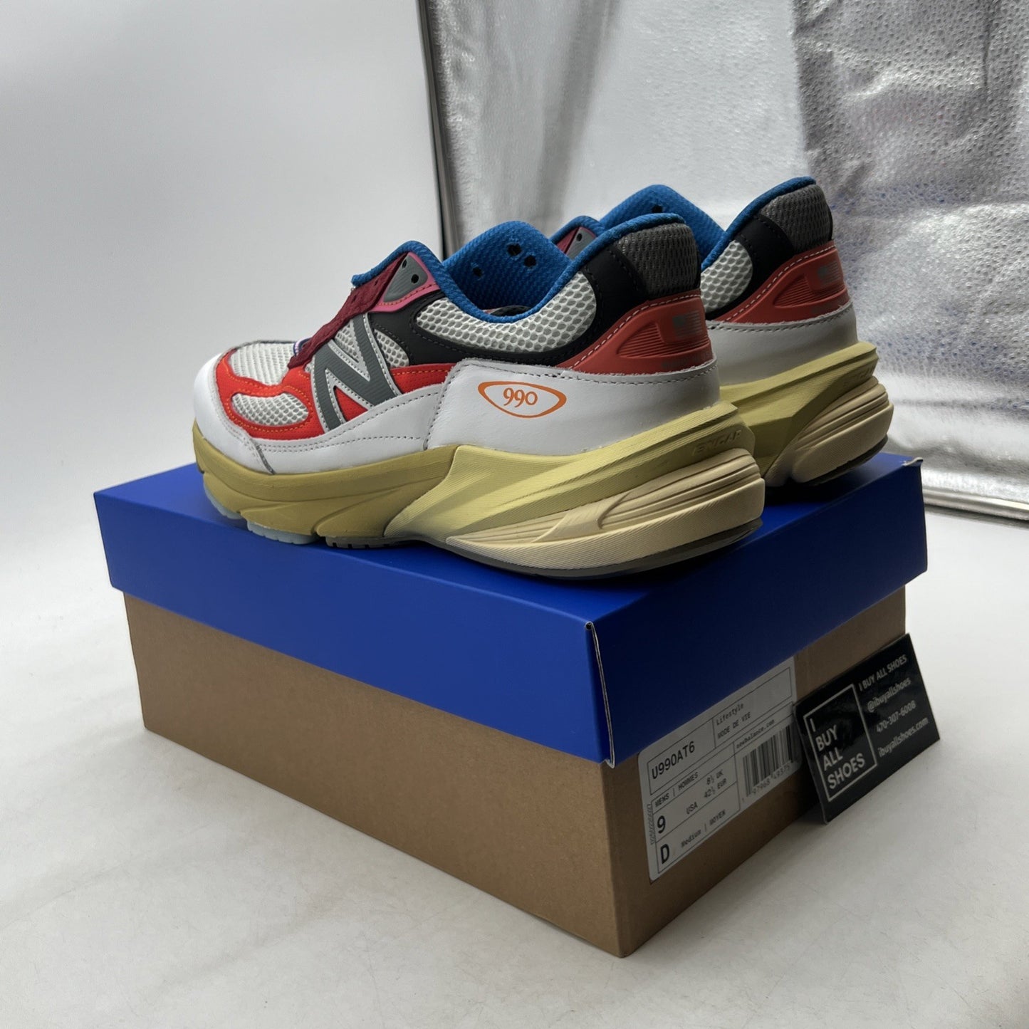 Size 9 - New Balance Action Bronson x 990v6 Made in USA Amazõnia (U990AT6)