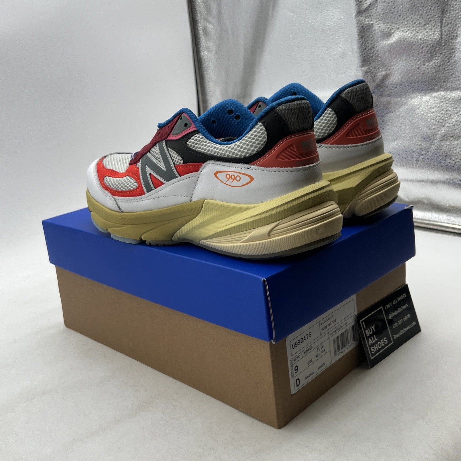 Size 9 - New Balance Action Bronson x 990v6 Made in USA Amazõnia (U990AT6)