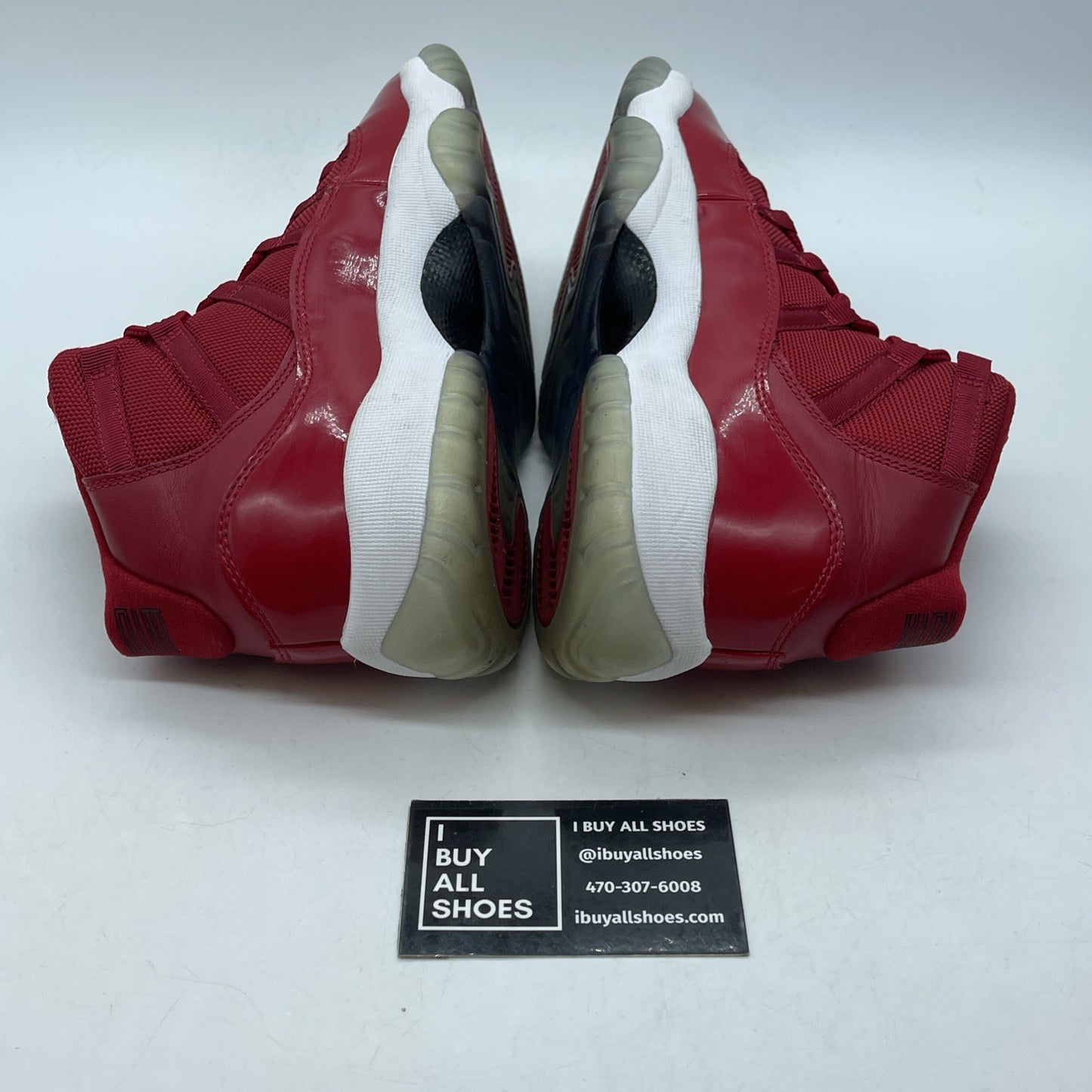 Size 6Y(GS) - Jordan 11 Retro High Win Like '96 Red Suede Leather (378038-623)