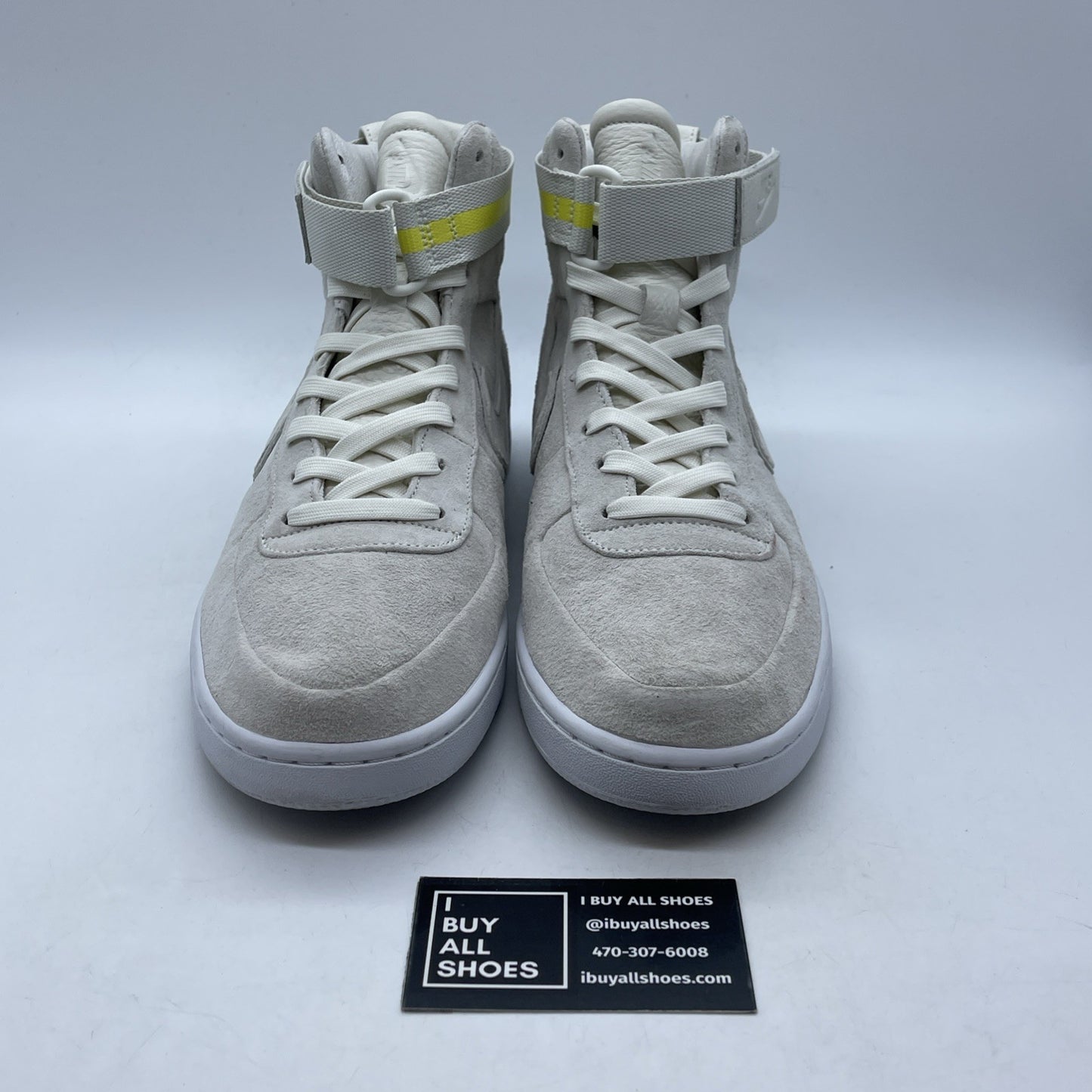 Size 10 - John Elliott x NikeLab Vandal High Sail Suede Leather (AH7171-101)