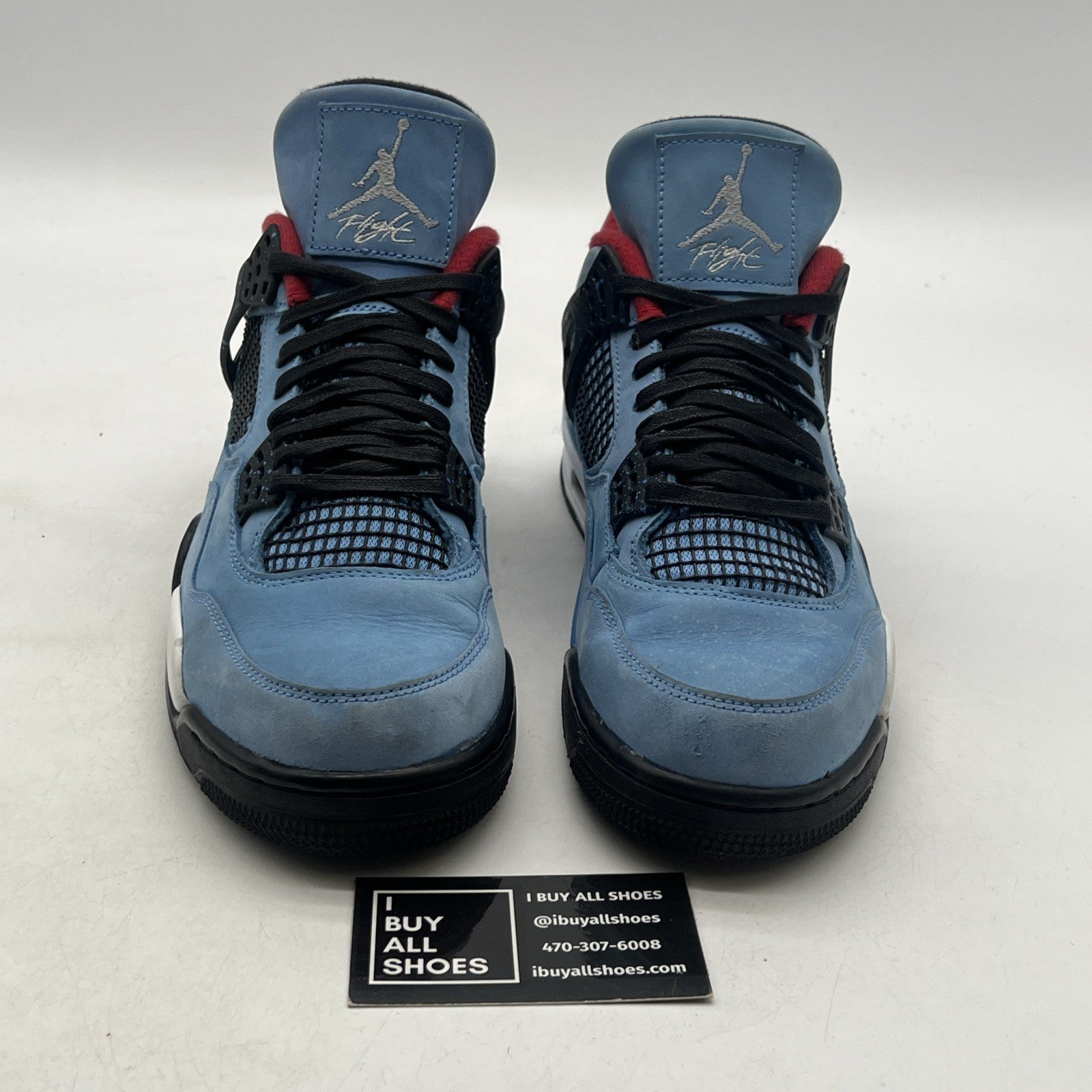 Size 9 - Air Jordan 4 Retro x Travis Scott Mid Cactus Jack (308497-406)