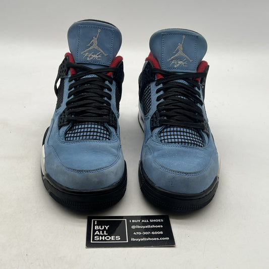 Size 9 - Air Jordan 4 Retro x Travis Scott Mid Cactus Jack (308497-406)
