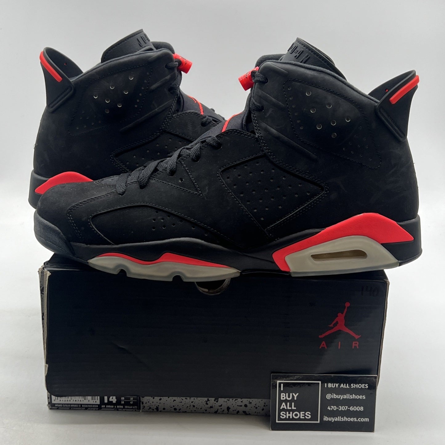 Size 14 - Air Jordan 6 Retro Infrared 23 (384664-623)