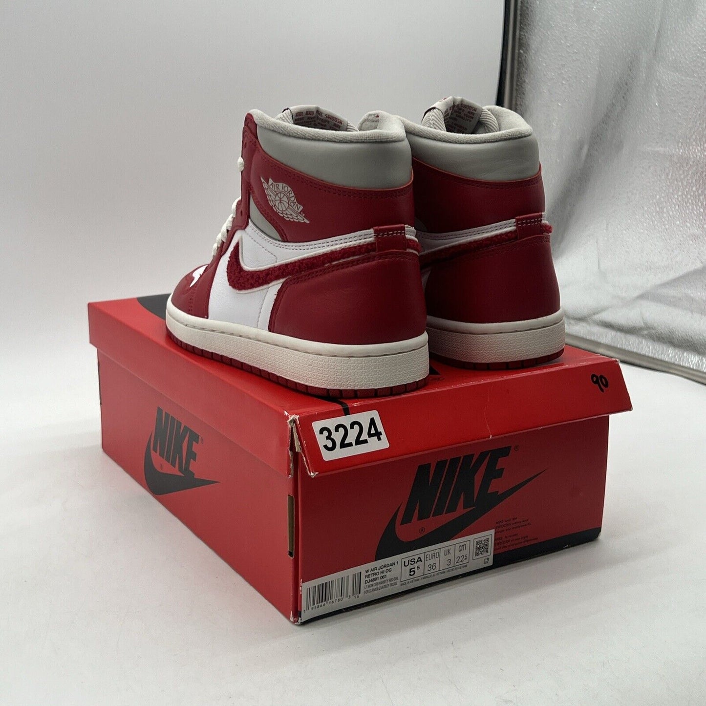 Size 5.5 - Air Jordan 1 OG High Newstalgia Chenille W (DJ4891-061)