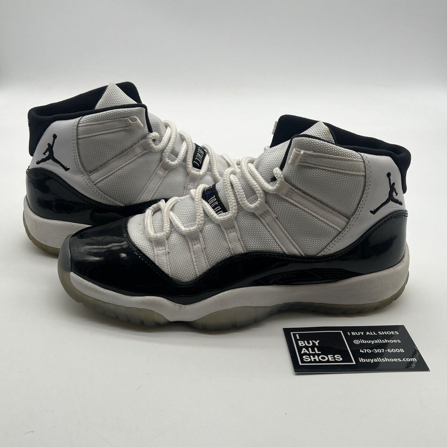 Size 7Y - Air Jordan 11 Retro 2018 Mid Concord (378038-100)