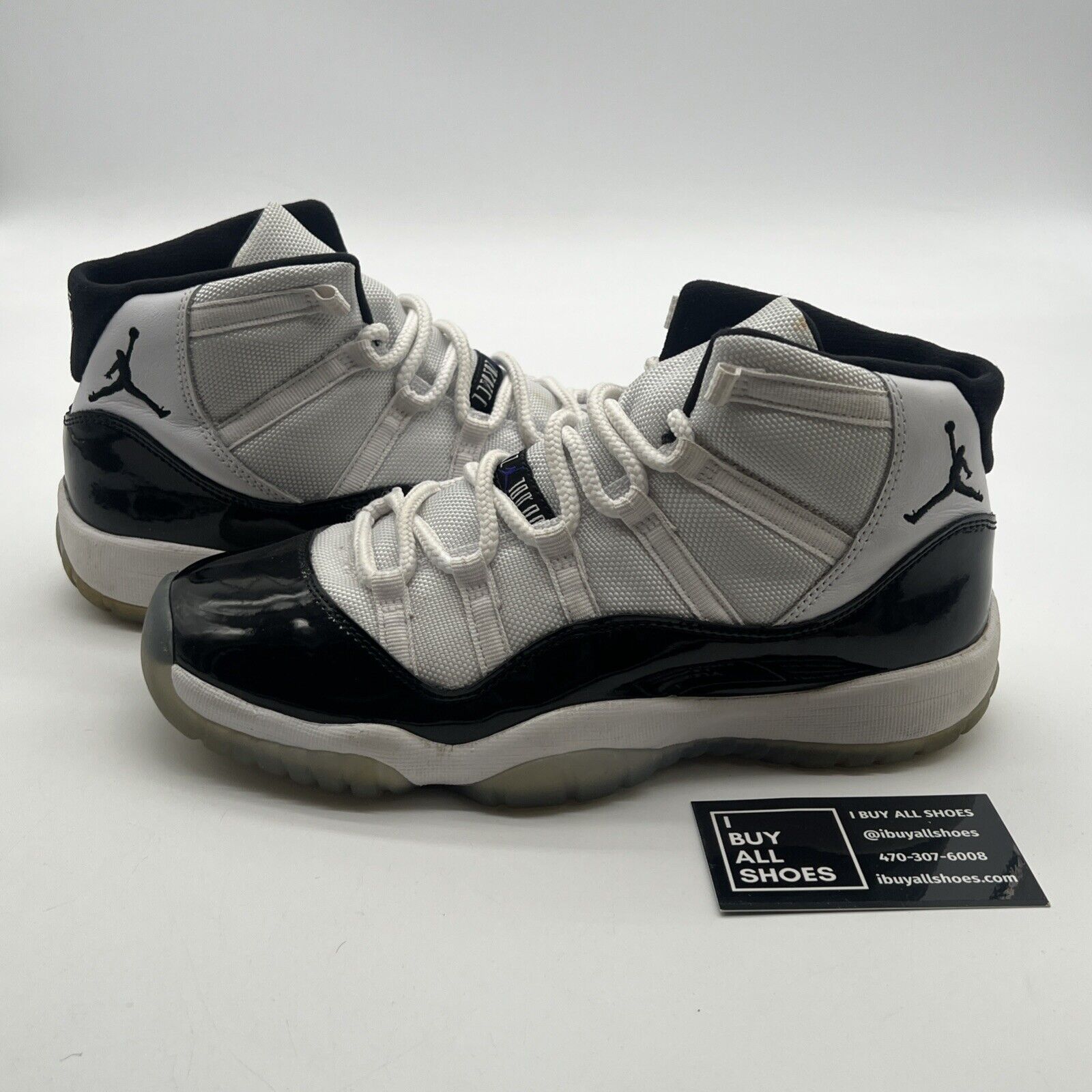 Size 7Y - Air Jordan 11 Retro 2018 Mid Concord (378038-100)