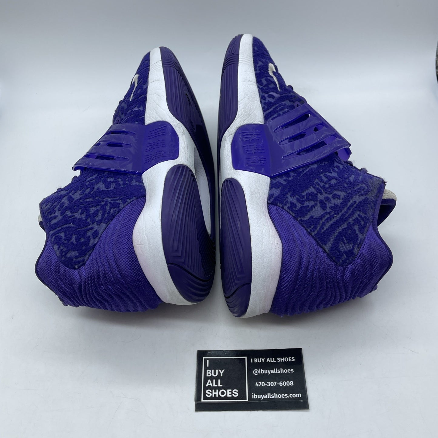 Size 14 - Nike KD 14 TB Field Purple White Suede (DM5040-500)