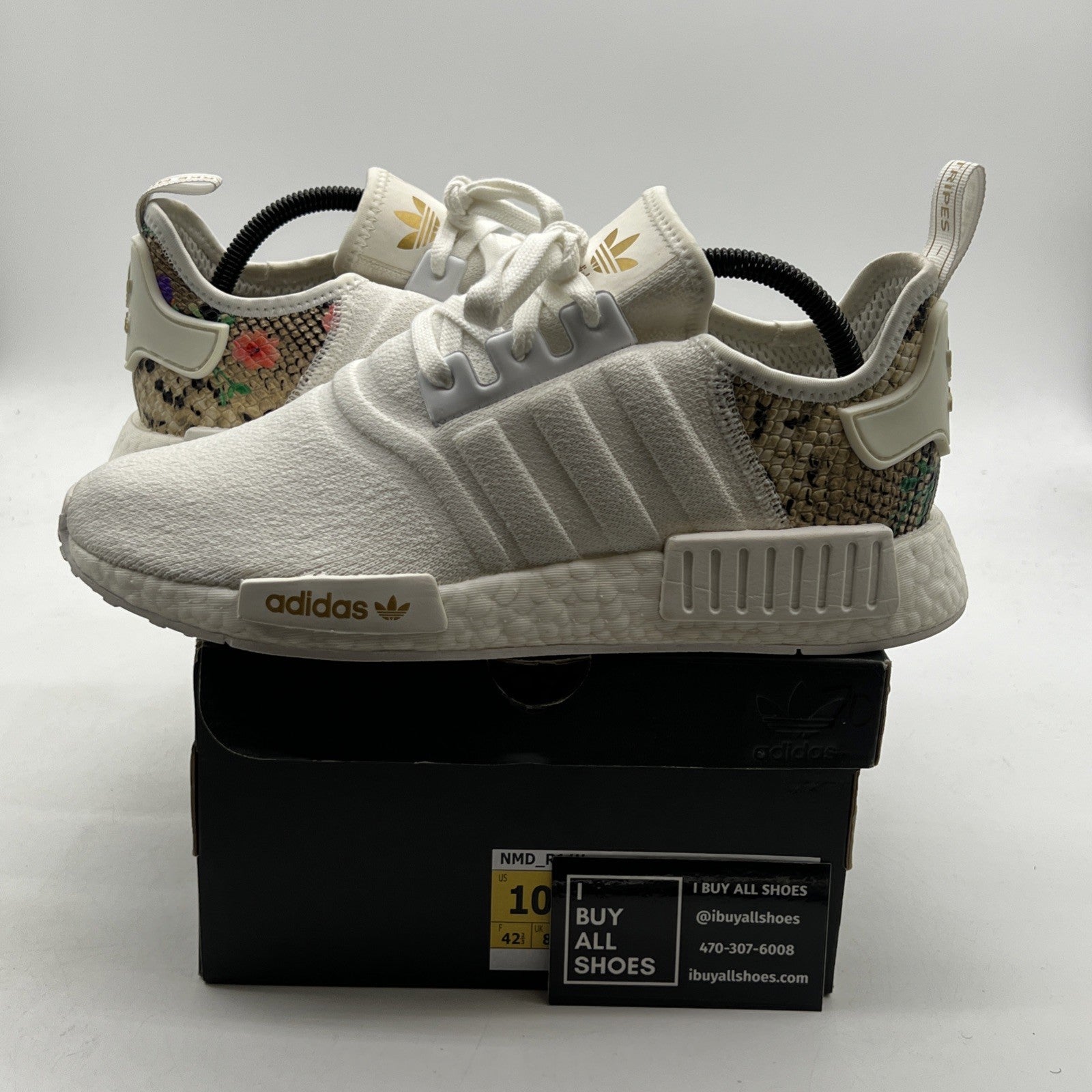 Size 10 - adidas NMD_R1 Floral W (FX0826)