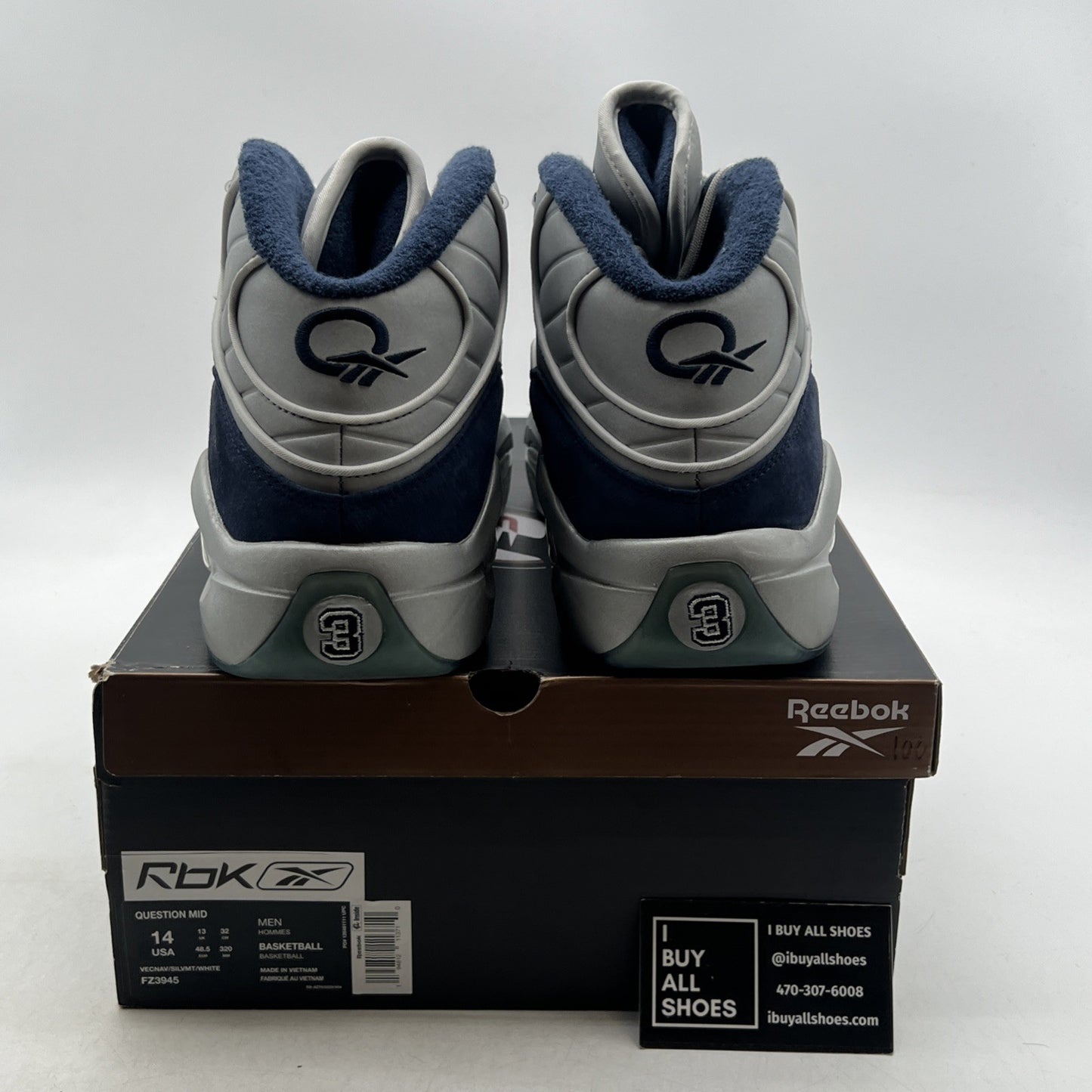 Size 14 - Reebok Question Mid Dallas Cowboys (FZ3945)