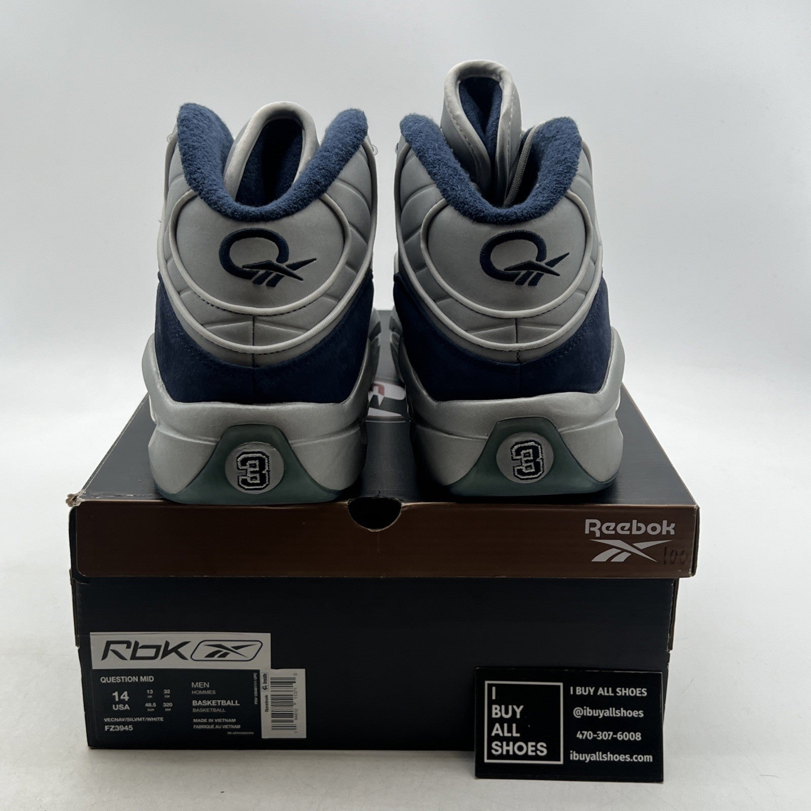 Size 14 - Reebok Question Mid Dallas Cowboys (FZ3945)