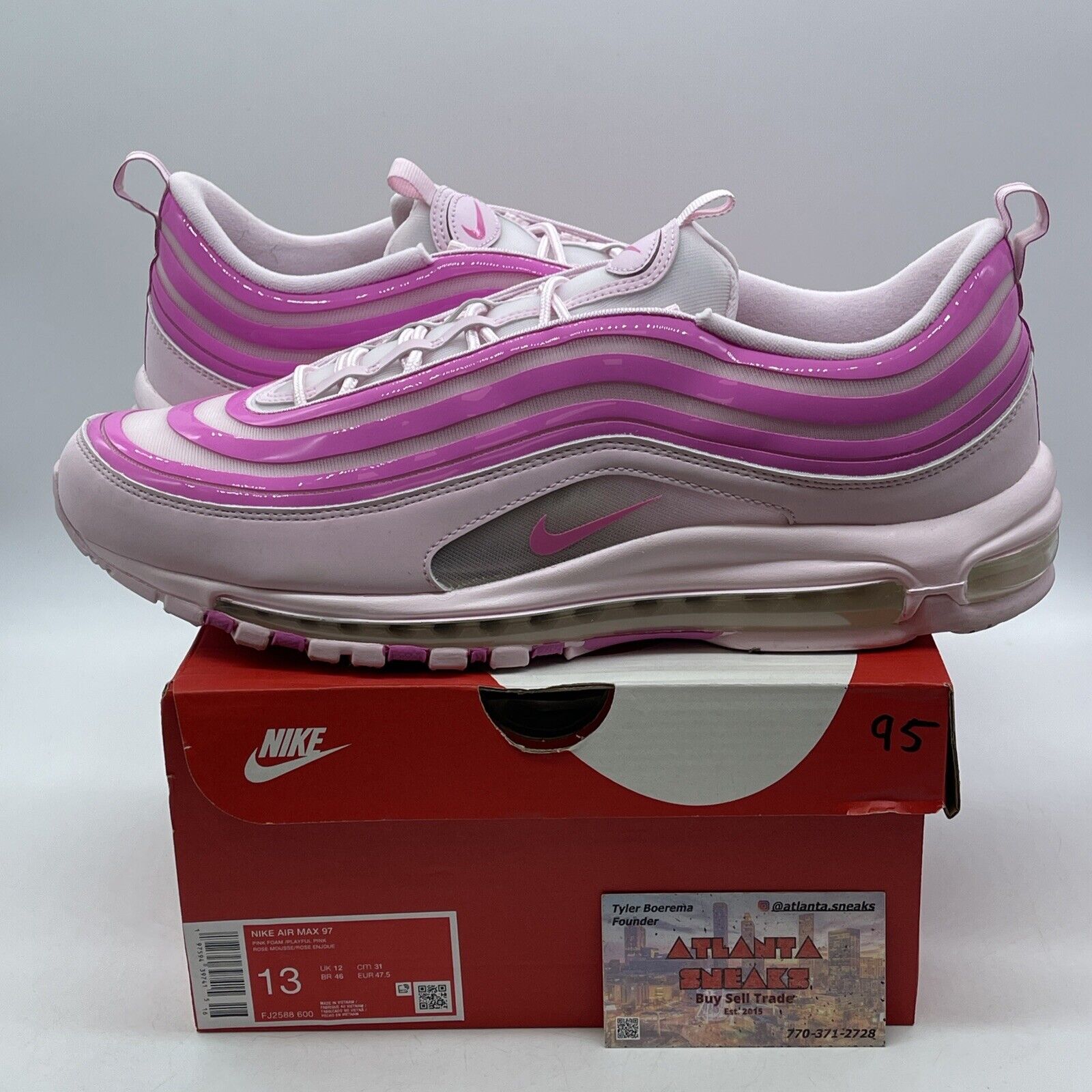 Size 13 - Nike Air Max 97 Pi I Foam Suede Leather (FJ2588-600)