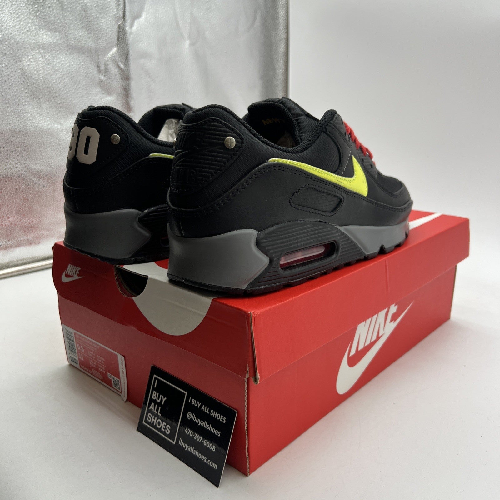 Size 9.5 - Nike Air Max 90 New York - City Pack (CW1408-001)