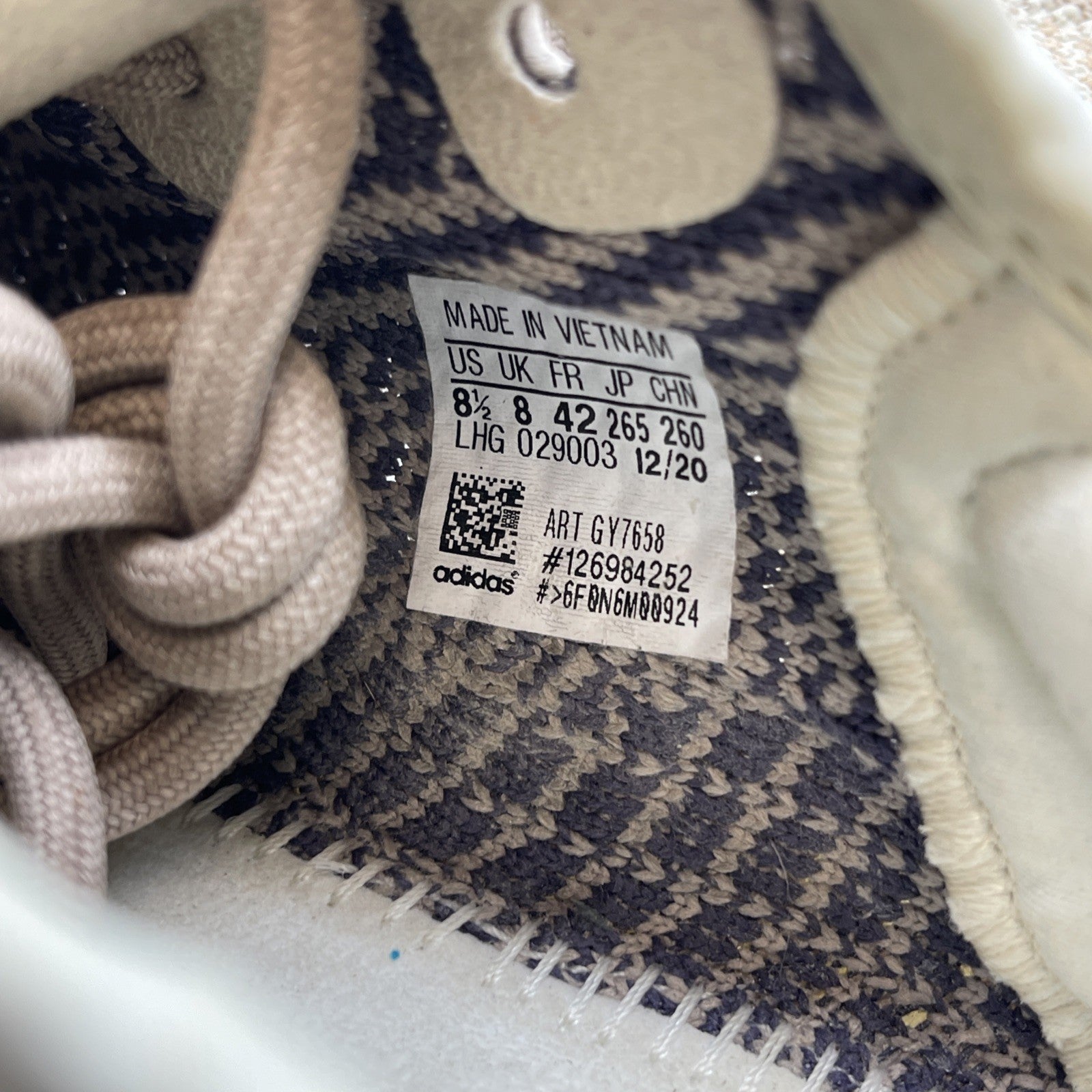 Size 8.5 - adidas Yeezy Boost 350 V2 Ash Pearl Purple Yellow (BY7658)