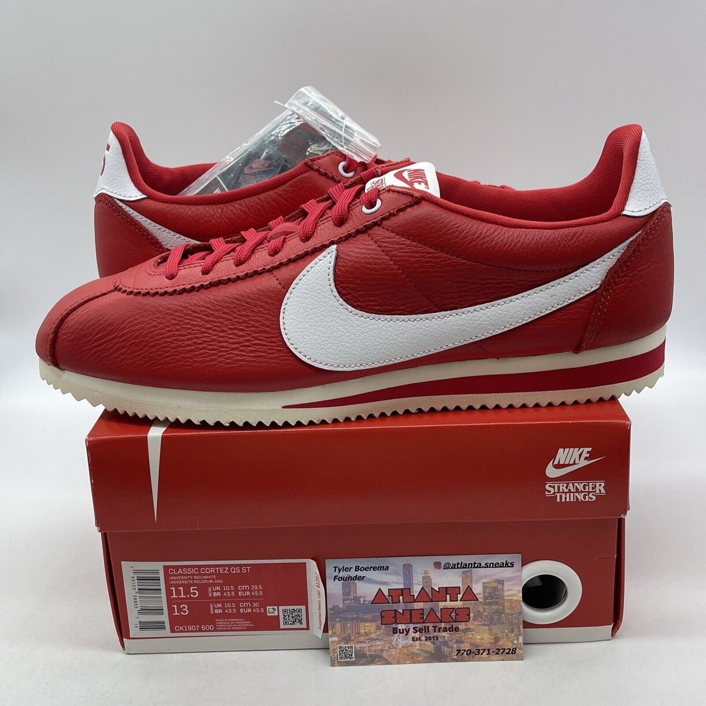 Size 11.5 - Nike Stranger Things x Cortez OG Collection Leather (CK1907-600)