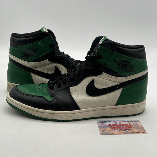 Size 12 - Air Jordan 1 Retro High OG Pine Green 2018 (555088-302)