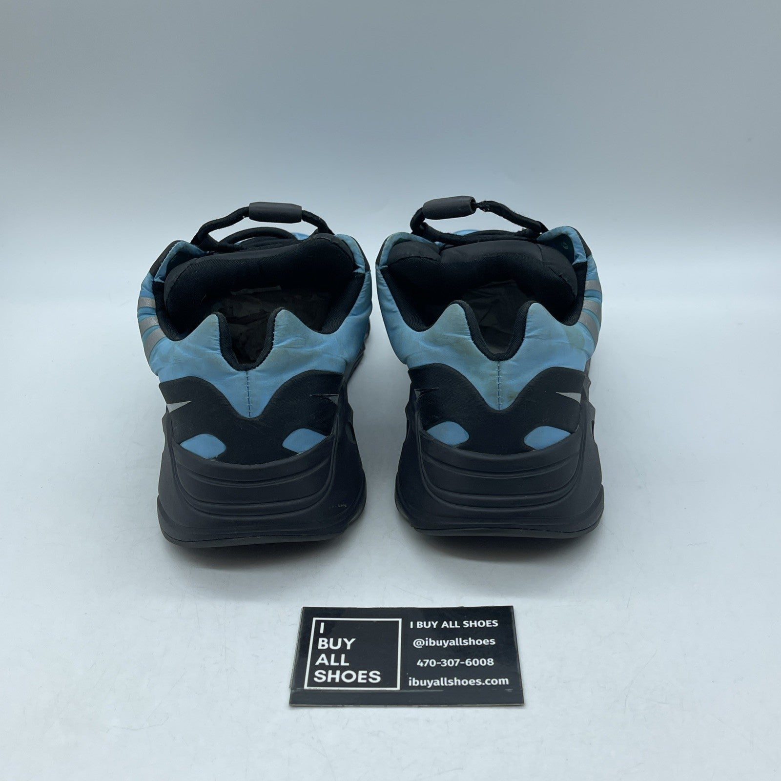 Size 9 - adidas Yeezy Boost 700 MNVN Bright Cyan Blue Black (GZ3079)