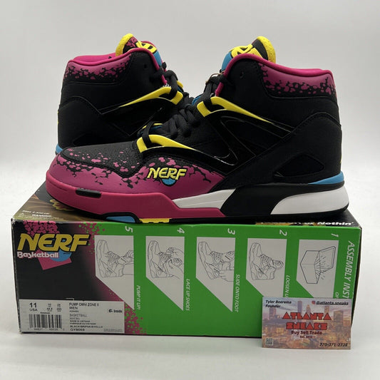 Size 11 - Reebok NERF x Pump Omni Zone 2 Backboard Breaker