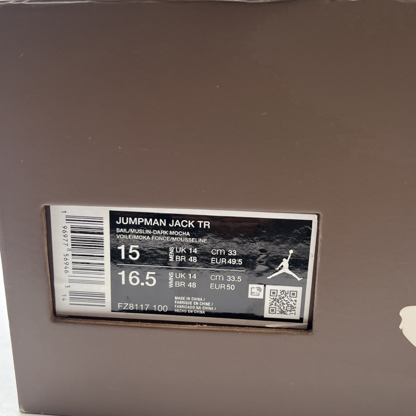 Size 15 - Travis Scott x Jordan Jumpman Jack TR Sail (FZ8117-100)