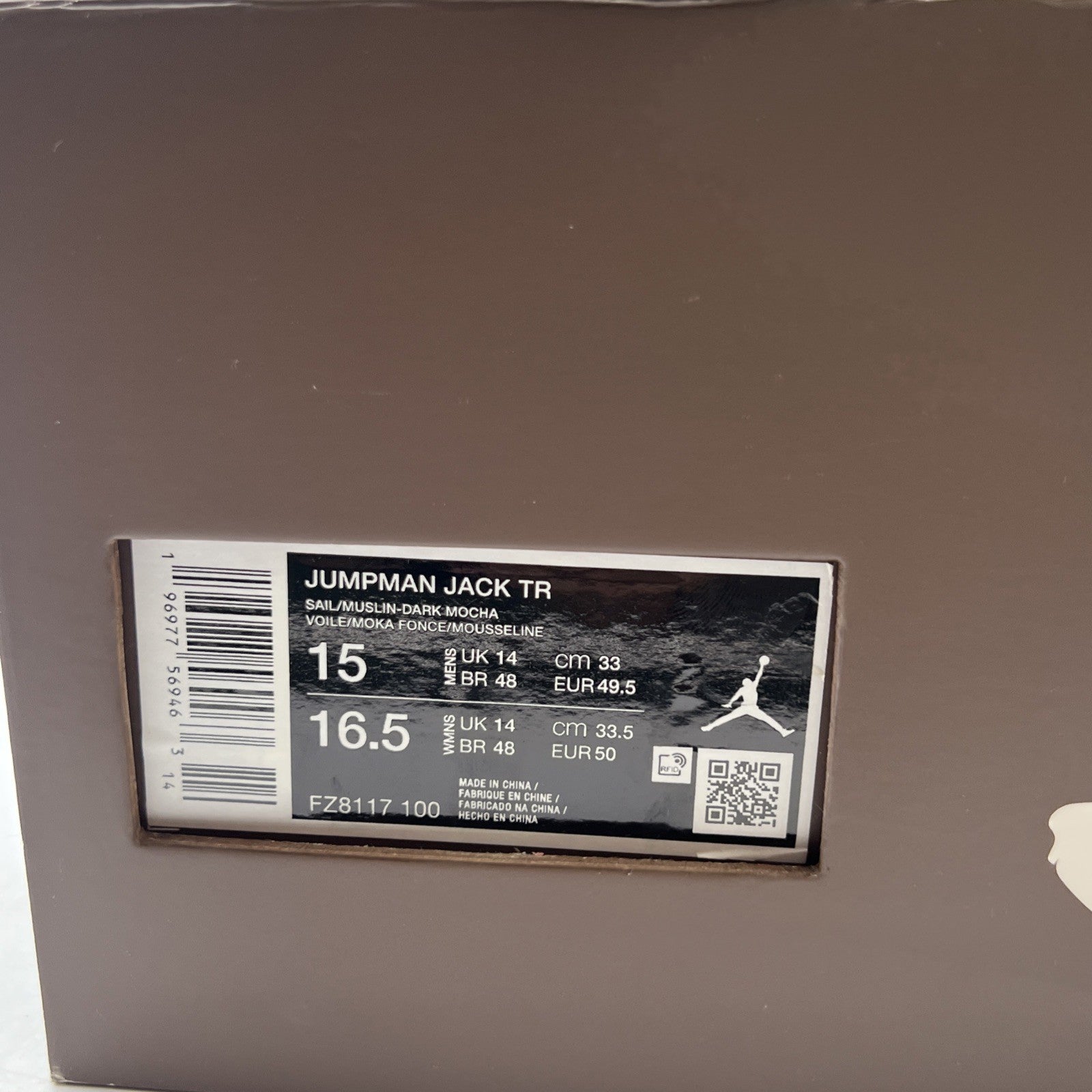 Size 15 - Travis Scott x Jordan Jumpman Jack TR Sail (FZ8117-100)