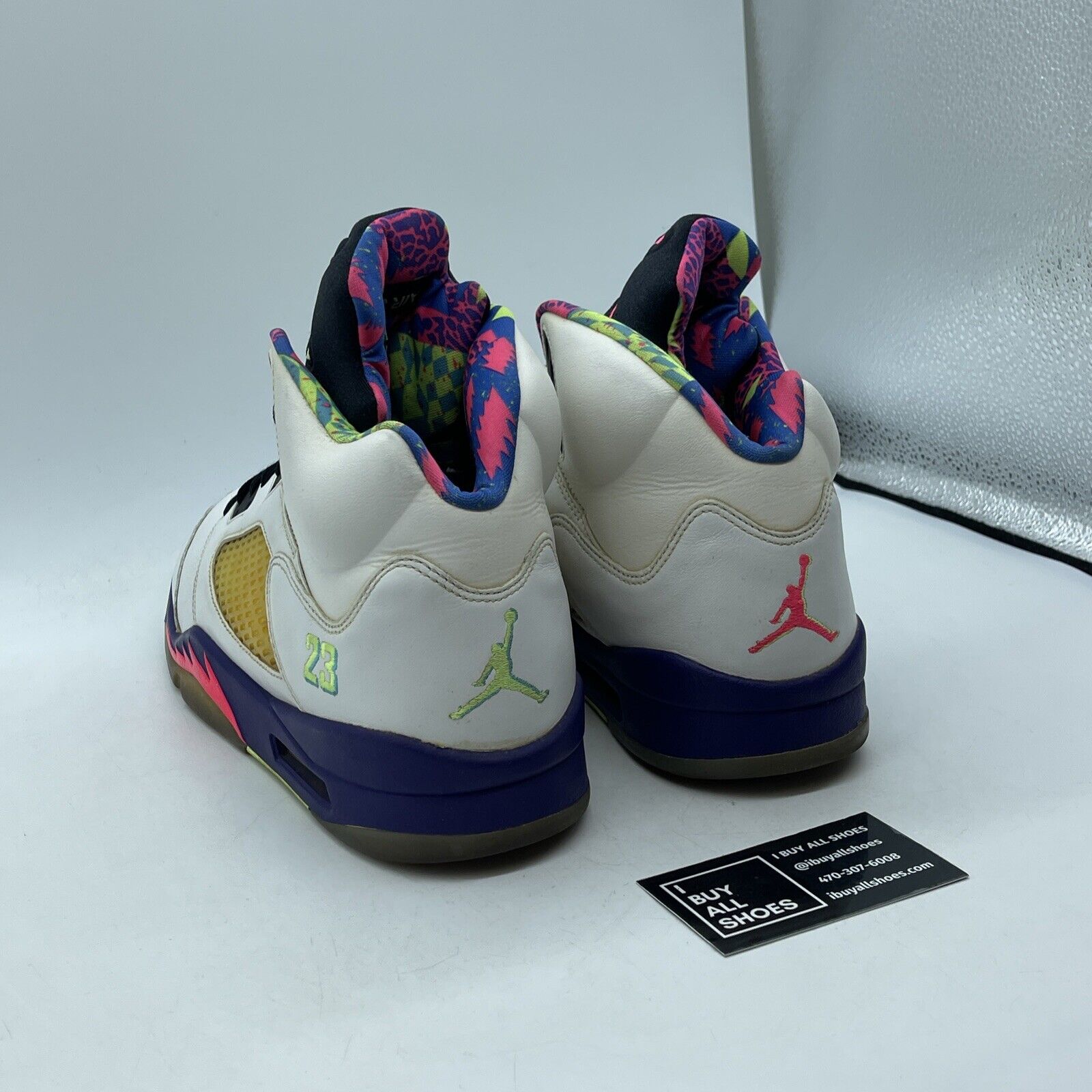 Size 12 - Jordan 5 Retro Alternate Bel-Air 2020 White Leather (DB3335-100)