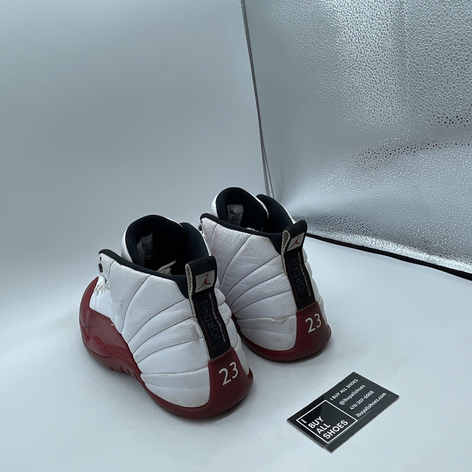 Size 10 - Jordan 12 Retro 2023 Mid Cherry White Black Leather (CT8013-116)