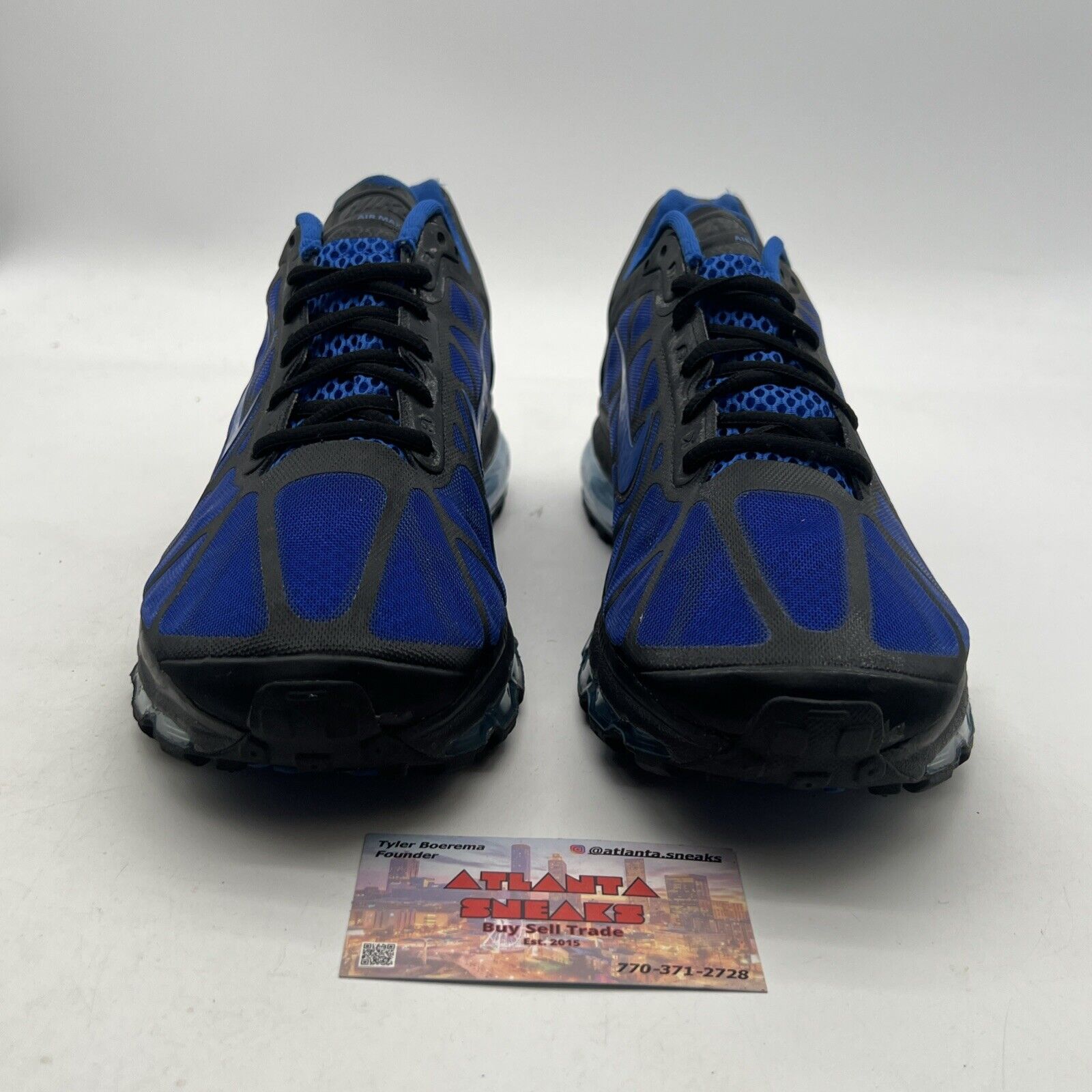 Size 11 - Nike Air Max+ (429889-042) 2011 Blue Black Silver Air Max