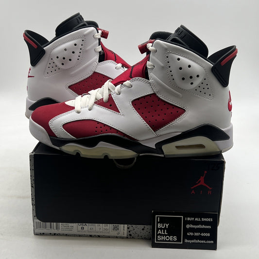Size 8 - Air Jordan 6 Retro OG Mid Carmine (CT8529-106)