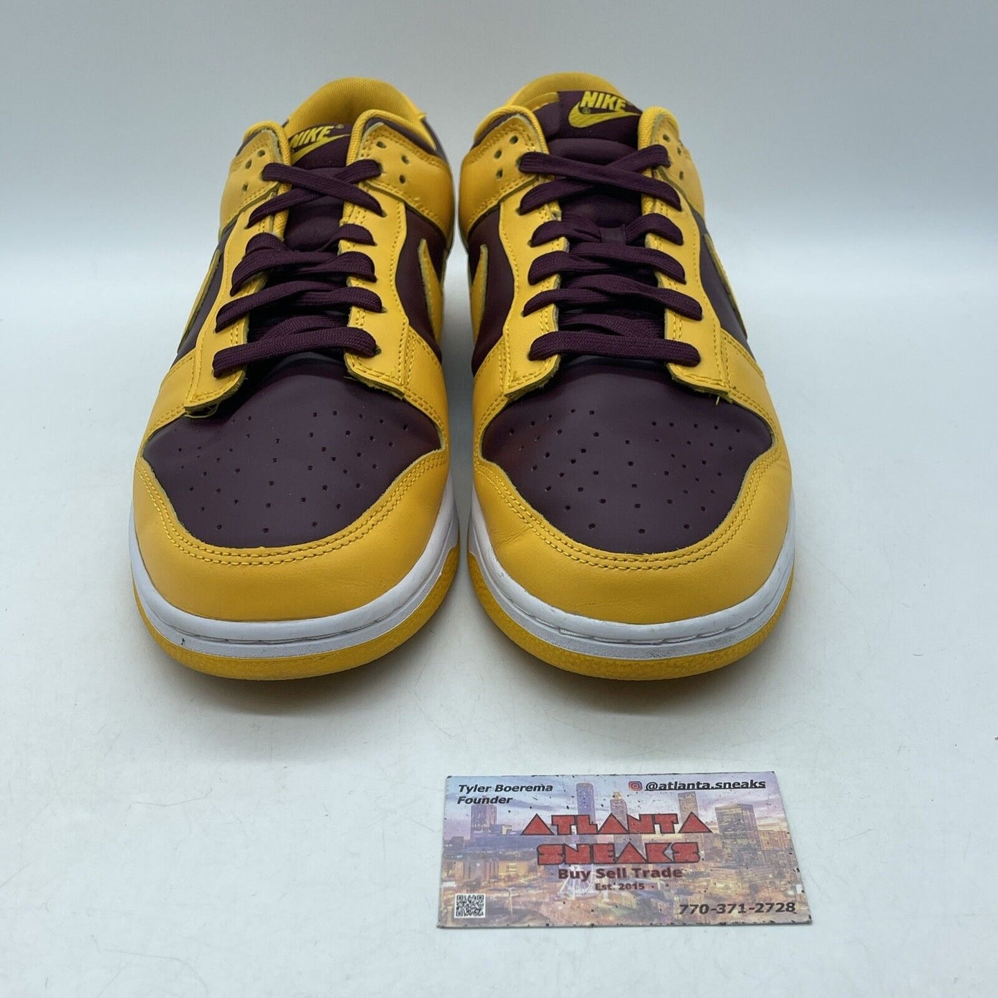 Size 12 - Nike Dunk Low Retro Arizona State Sun Devils Leather (DD1391-702)