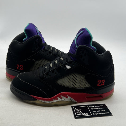 Size 9 - Air Jordan 5 Retro Top 3 Black 2020 (CZ1786-001)