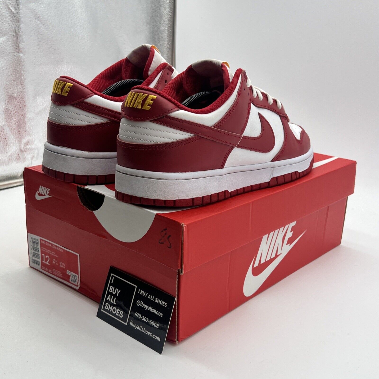 Size 12 - Nike Dunk Low Gym Red (DD1391-602)