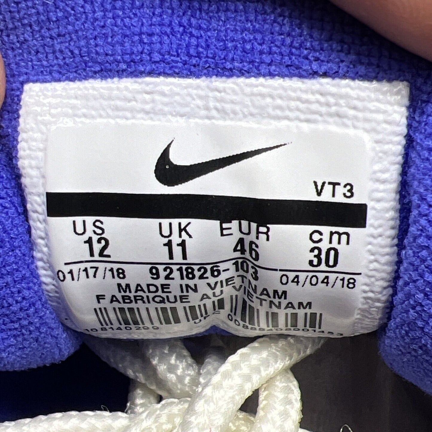 Size 12 - Nike Air Max 97 Persian Violet Black White Purple (921826-103)