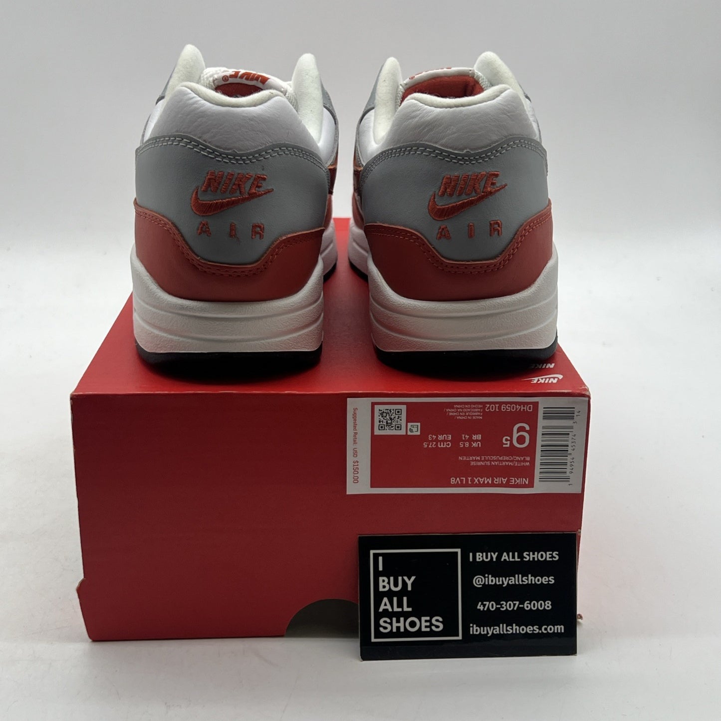 Size 9.5 - Nike Air Max 1 LV8 Martian Sunrise (DH4059-102)