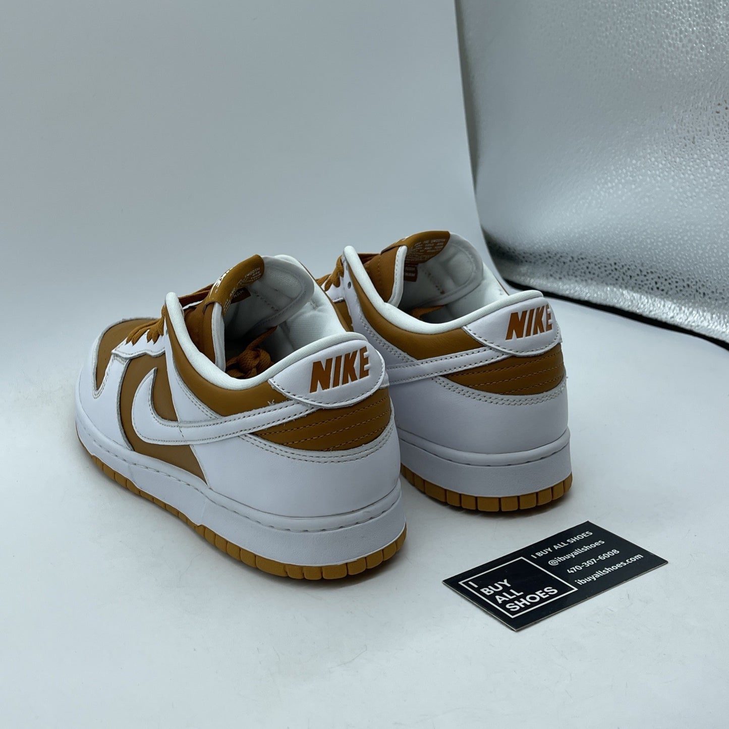 Size 10 - Nike Dunk CO.JP 2024 Low Reverse Curry White Brown (FQ6965-700)
