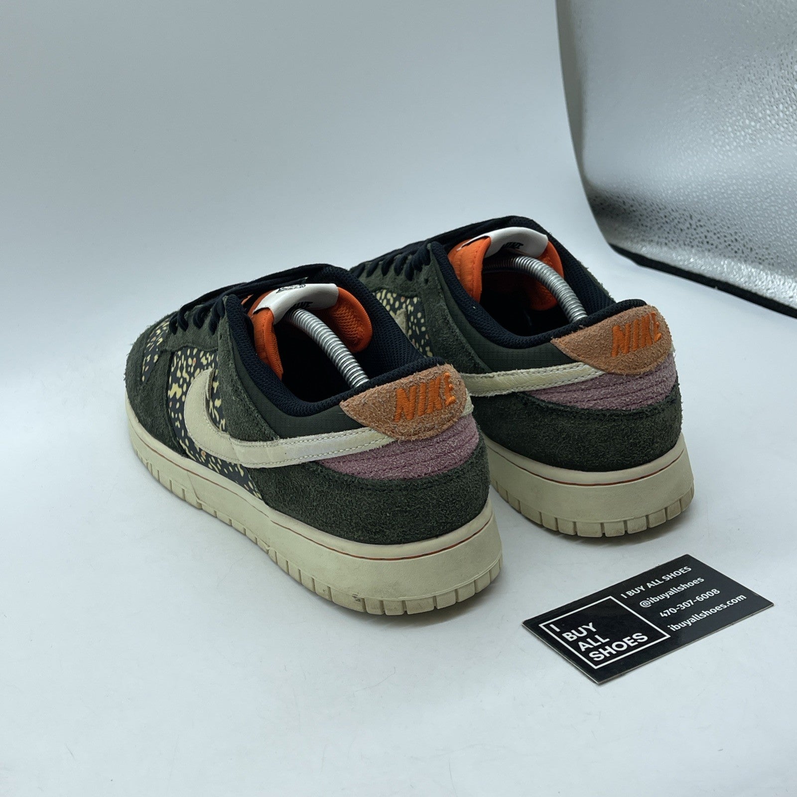 Size 12 - Nike Dunk SE Low Gone Fishing - Rainbow Trout Suede (FN7523-300)