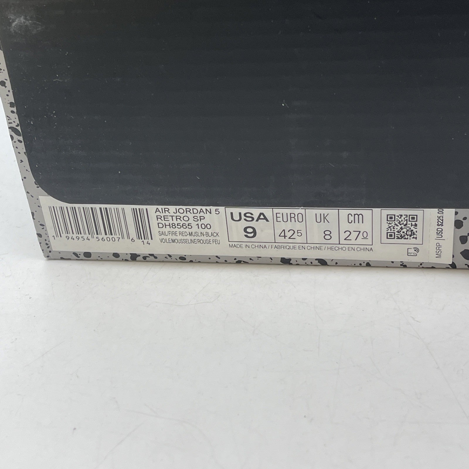 Size 9 - Air Jordan 5 SP x Off-White Mid Sail (DH8565-100)