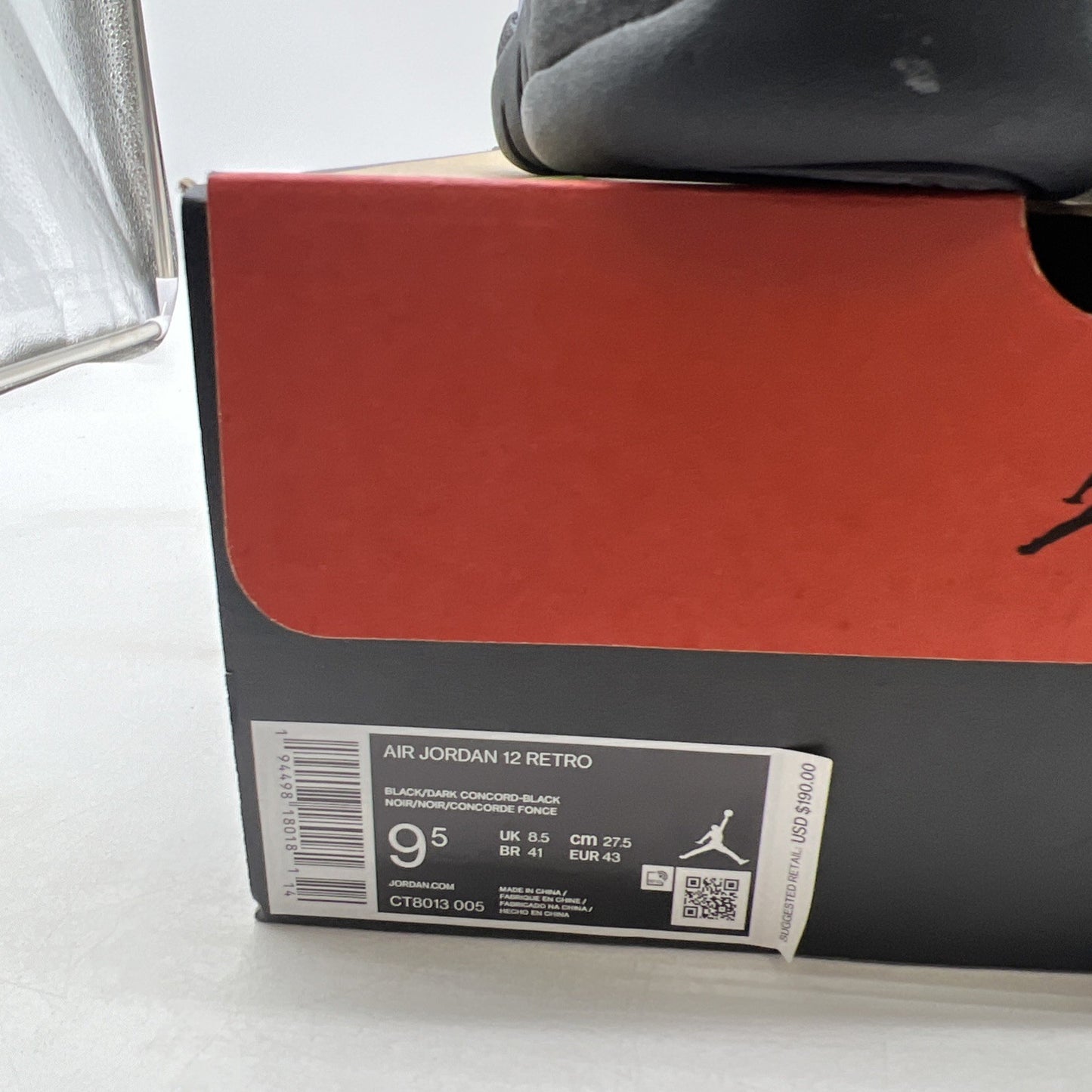 Size 9.5 - Air Jordan 12 Retro Dark Concord (CT8013-005)