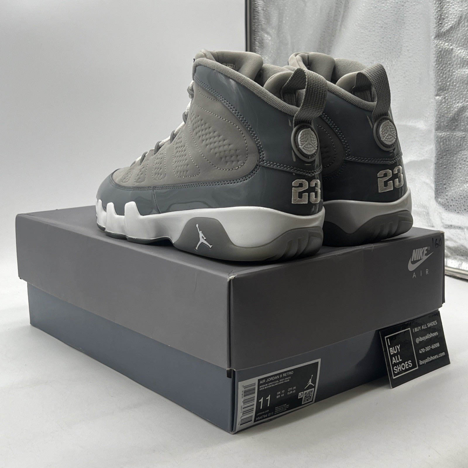 Size 11 - Air Jordan 9 Retro 2025 Cool Grey (HV4794-011)