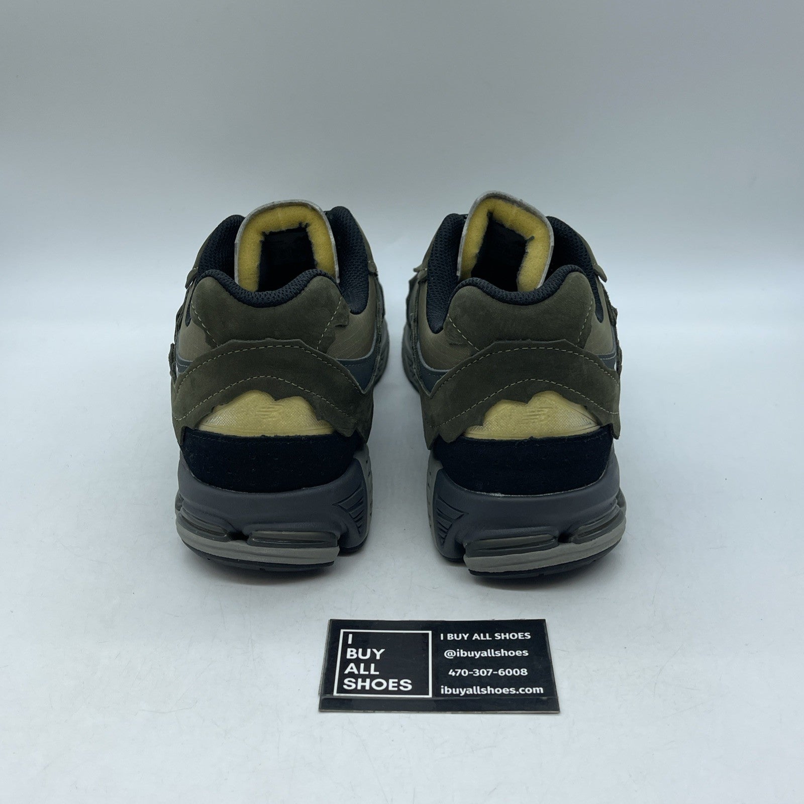 Size 12 - New Balance 2002R Protection Pack Dark Moss (M2002RDN)