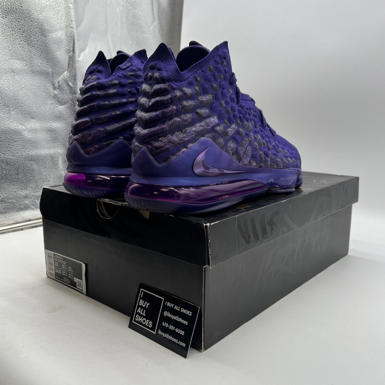 Size 13 - Nike NBA 2K20 x LeBron 17 Gamer Exclusive Bron 2K (BQ3177-500)