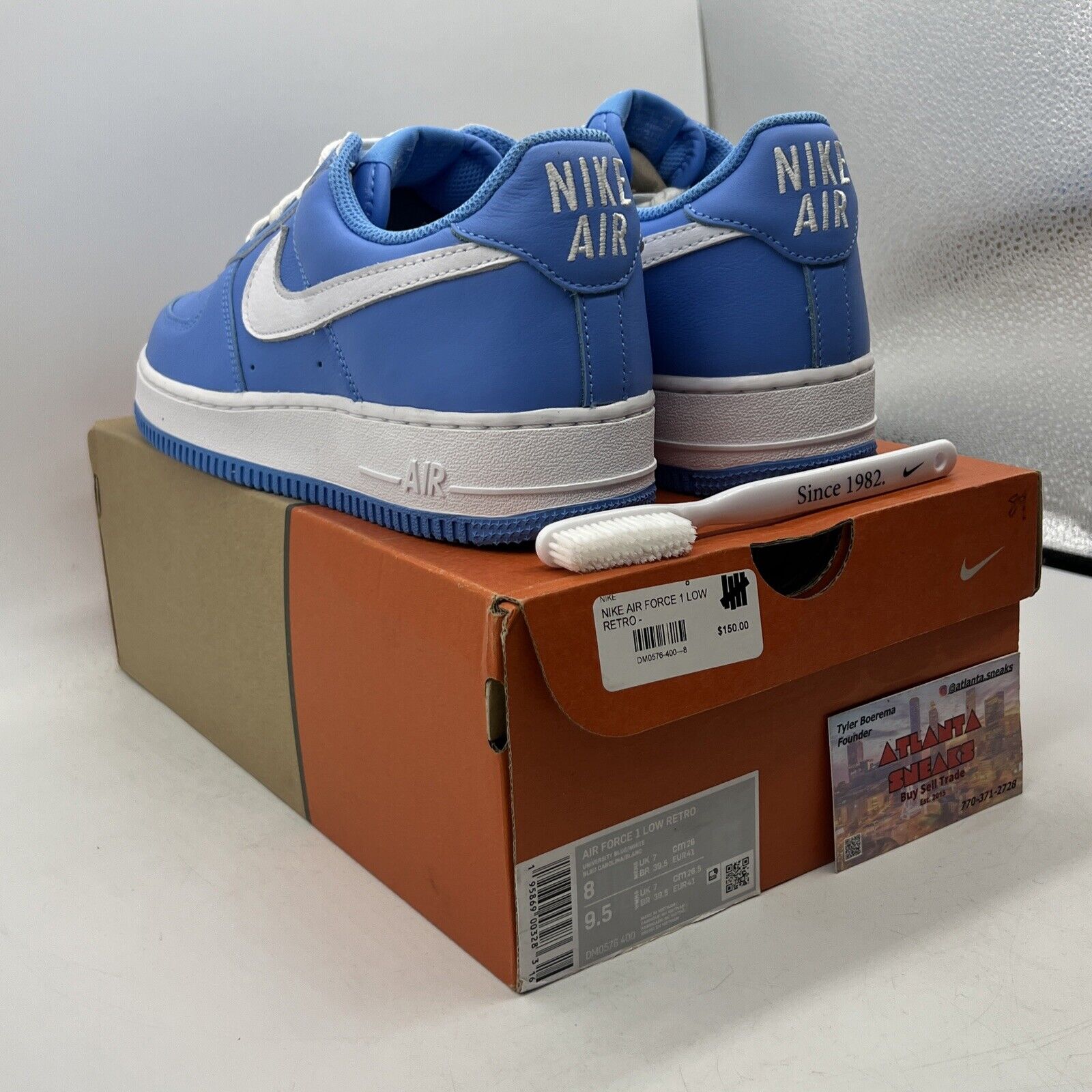 Size 8 - Nike Air Force 1 Low Color of the Month - University Blue (DM0576-400)